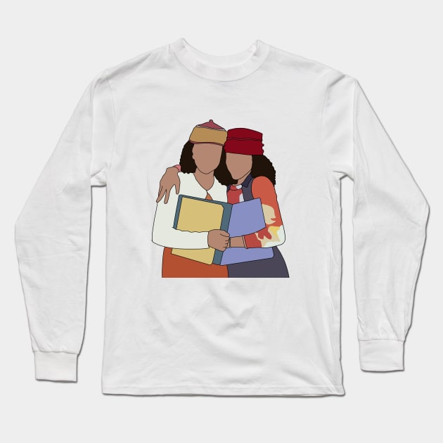 sister sister Long Sleeve T-Shirt by aluap1006